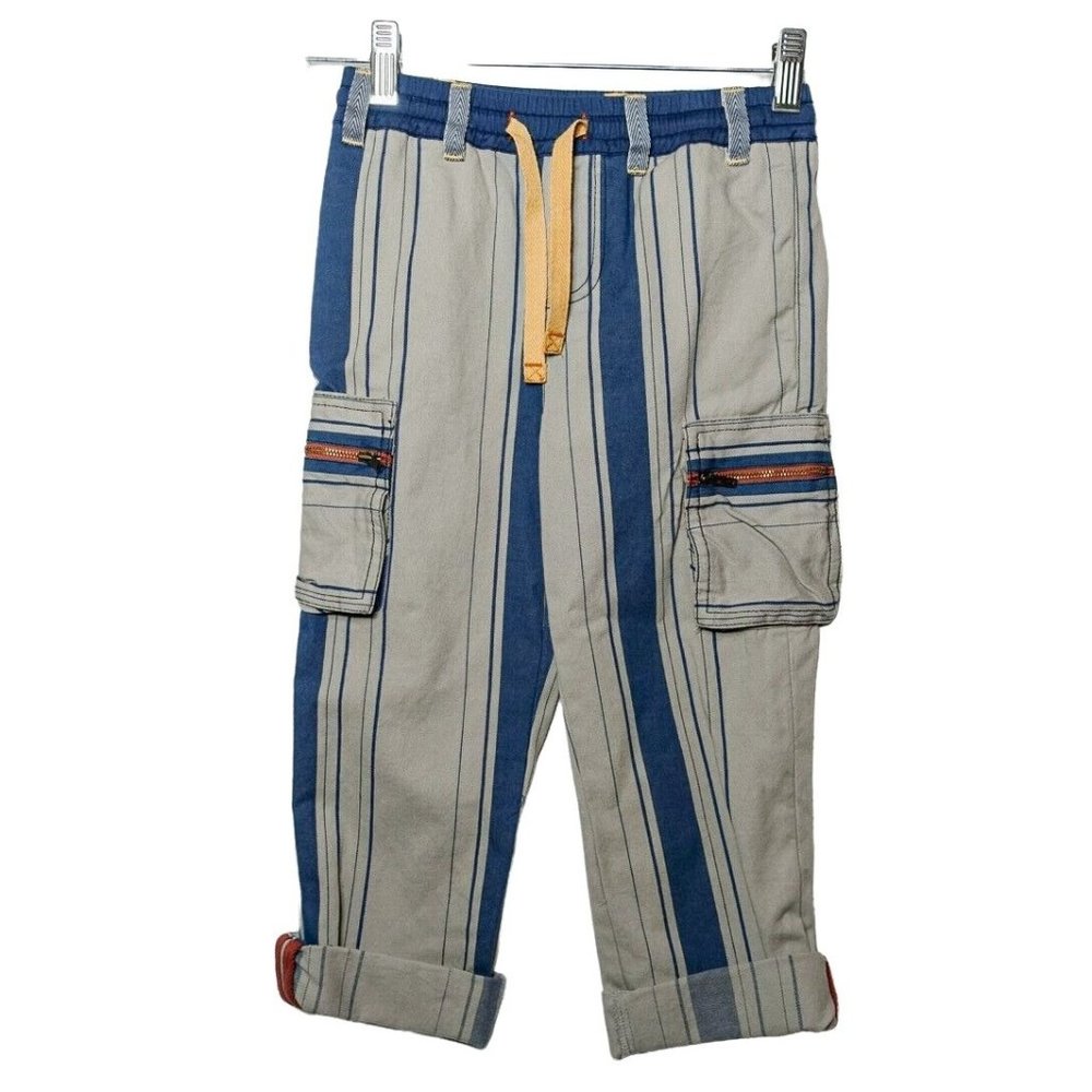 Matilda Jane Boys Sz 4 Joanna Gaines Little Rascals Striped Pants Style 268068
